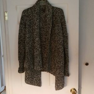 Black and white cardigan